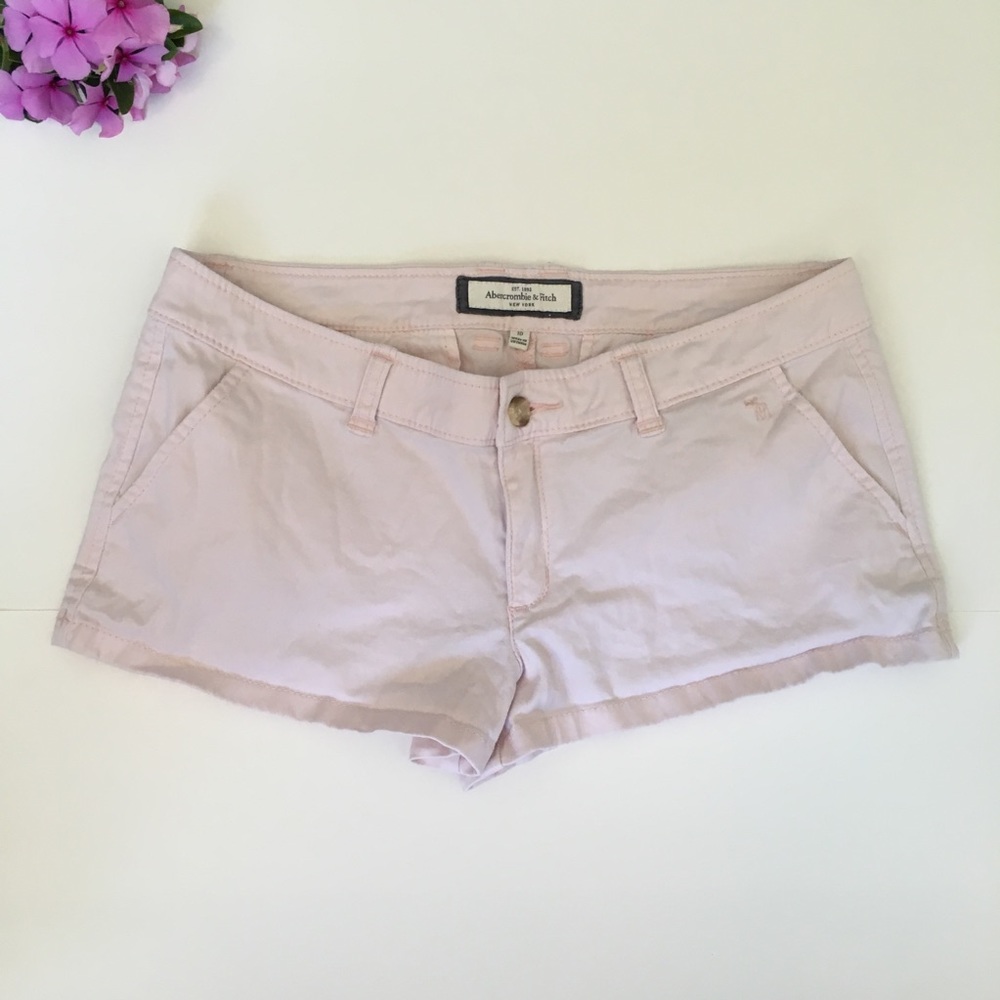 Abercrombie & Fitch size 10 light pink shorts!